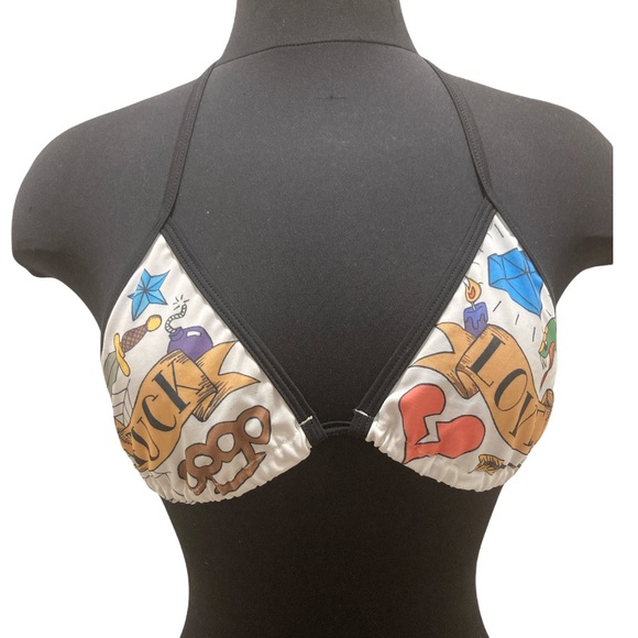 TWO Body Zone Triangle Tops ~OS ~ NWOT - Picture 4 of 6